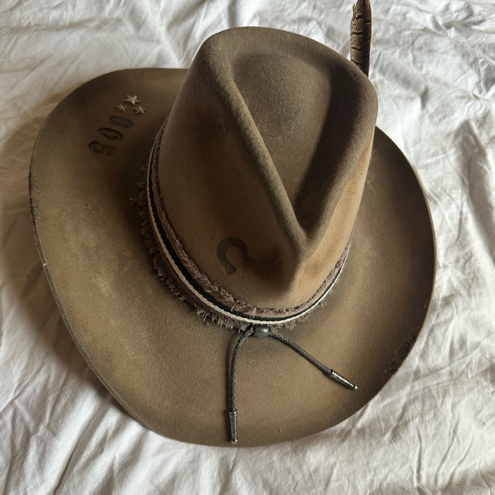 Deadwood 605 Custom Made Charlie Horse Wool Desperado Cowgirl Hat